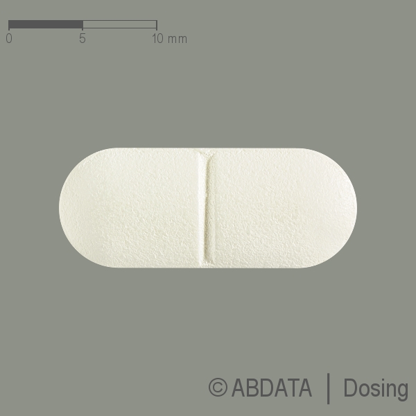 Produktabbildungen für IBU-LYSIN 1A Pharma 400 mg Filmtabletten in der Vorder-, Hinter- und Seitenansicht.