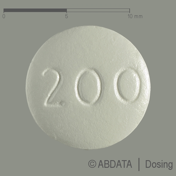 Produktabbildungen für OSPOLOT 200 mg Filmtabletten in der Vorder-, Hinter- und Seitenansicht.