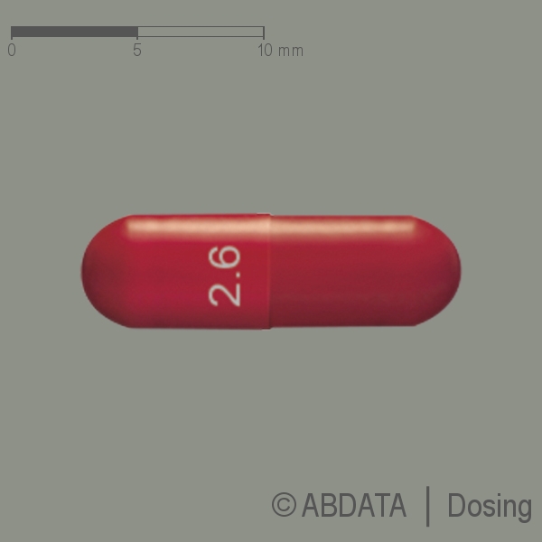 Produktabbildungen für HYDROMORPHON beta 2,6 mg Hartkapseln in der Vorder-, Hinter- und Seitenansicht.