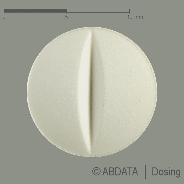 Produktabbildungen für FLUOXETIN-ratiopharm 20 mg Tabletten in der Vorder-, Hinter- und Seitenansicht.
