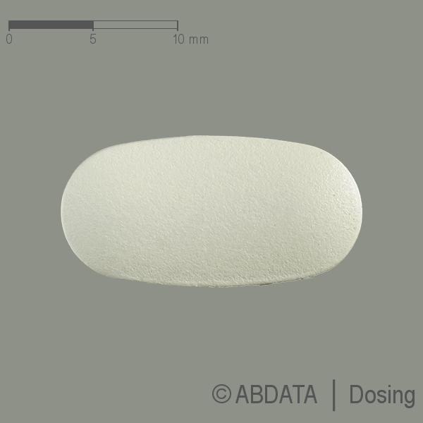 Produktabbildungen für LINEZOLID TAD 600 mg Filmtabletten in der Vorder-, Hinter- und Seitenansicht.