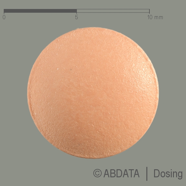 Produktabbildungen für FELODIPIN AbZ 5 mg retard Tabl. in der Vorder-, Hinter- und Seitenansicht.