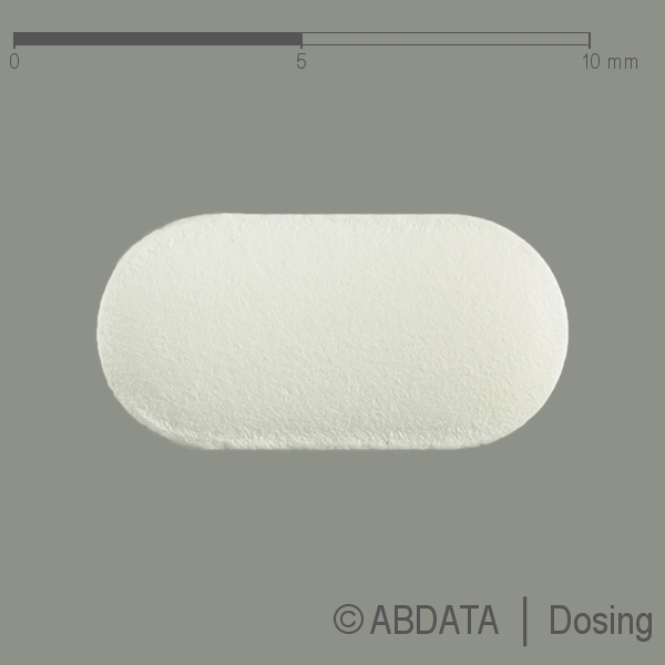 Produktabbildungen für RISPERIDON Heumann 1 mg Filmtabletten in der Vorder-, Hinter- und Seitenansicht.
