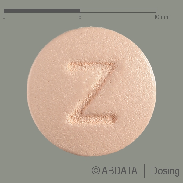 Produktabbildungen für ASCOTOP 5 mg Filmtabletten in der Vorder-, Hinter- und Seitenansicht.