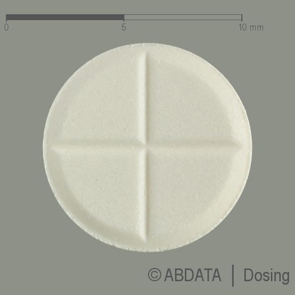 Produktabbildungen für DEXAMETHASON 4 mg JENAPHARM Tabletten in der Vorder-, Hinter- und Seitenansicht.