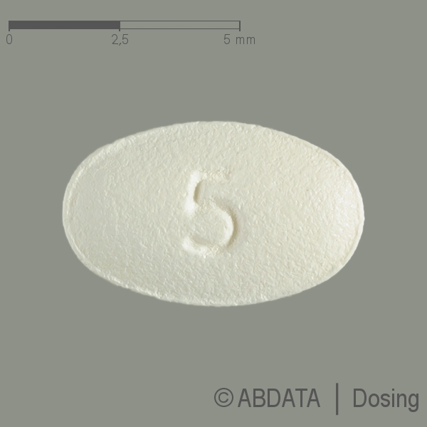 Produktabbildungen für ZOLPIDEM-CT 5 mg Filmtabletten in der Vorder-, Hinter- und Seitenansicht.