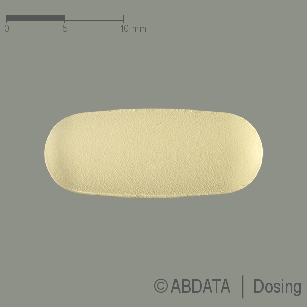 Produktabbildungen für QUETIAPIN AbZ 300 mg Filmtabletten in der Vorder-, Hinter- und Seitenansicht.