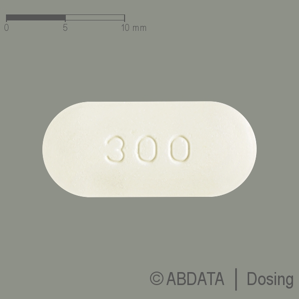 Produktabbildungen für QUETIAPIN HEXAL 300 mg Retardtabletten in der Vorder-, Hinter- und Seitenansicht.