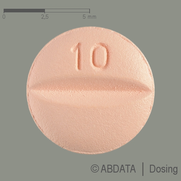 Produktabbildungen für ROSUVASTATIN Heumann 10 mg Filmtabletten in der Vorder-, Hinter- und Seitenansicht.