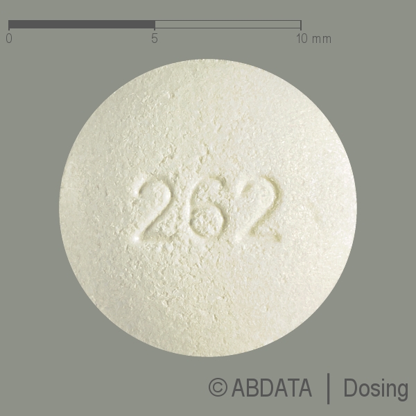 Produktabbildungen für PRAMIPEXOL-1A Pharma 2,62 mg Retardtabletten in der Vorder-, Hinter- und Seitenansicht.