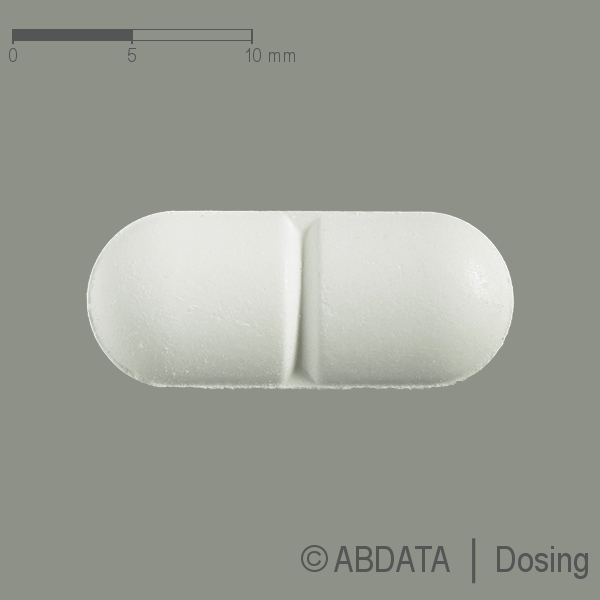 Produktabbildungen für PARA CAF 500 mg/65 mg Tabletten in der Vorder-, Hinter- und Seitenansicht.