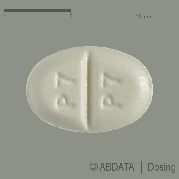 Produktabbildungen für PRAMIPEXOL TAD 0,18 mg Tabletten in der Vorder-, Hinter- und Seitenansicht.