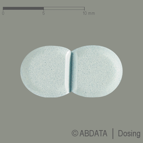 Produktabbildungen für GLIMEPIRID-1A Pharma 4 mg Tabletten in der Vorder-, Hinter- und Seitenansicht.