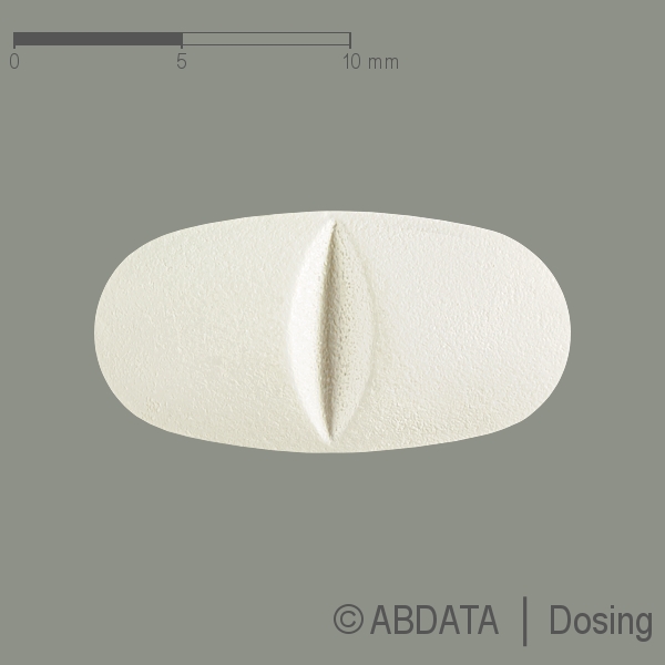 Produktabbildungen für AZITHROMYCIN HEXAL 250 mg Filmtabletten in der Vorder-, Hinter- und Seitenansicht.