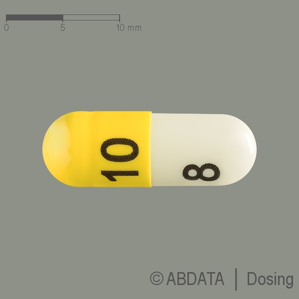 Produktabbildungen für CANDEAMLO HEXAL 8 mg/10 mg Hartkapseln in der Vorder-, Hinter- und Seitenansicht.