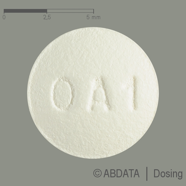 Produktabbildungen für OLMESARTANMEDOXOMIL/Amlodipin Mylan 20 mg/5 mg in der Vorder-, Hinter- und Seitenansicht.