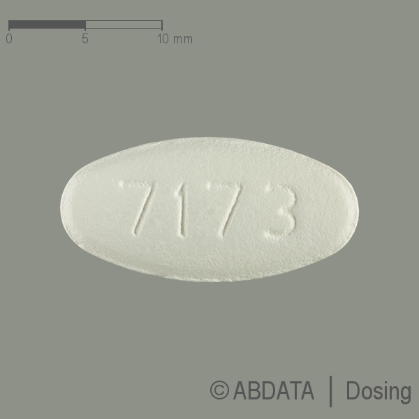 Produktabbildungen für GABAPENTIN AbZ 600 mg Filmtabletten in der Vorder-, Hinter- und Seitenansicht.