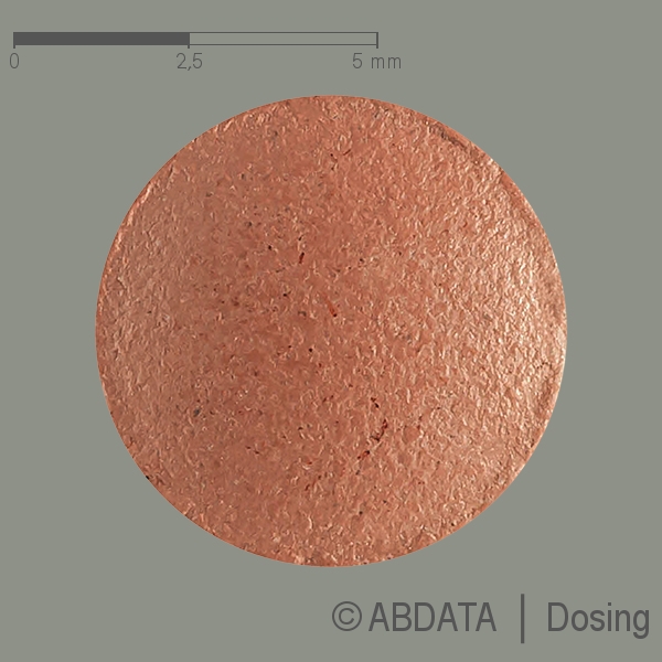 Produktabbildungen für AMBRISENTAN beta 5 mg Filmtabletten in der Vorder-, Hinter- und Seitenansicht.
