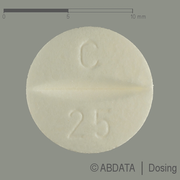 Produktabbildungen für ATENOLOL STADA 100 mg Tabletten in der Vorder-, Hinter- und Seitenansicht.