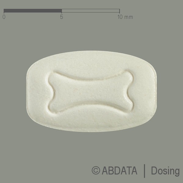 Produktabbildungen für FOSAVANCE 70 mg/5.600 I.E. Tabletten in der Vorder-, Hinter- und Seitenansicht.