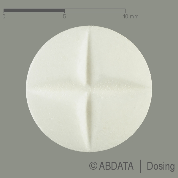 Produktabbildungen für ASS-ratiopharm 300 mg Tabletten in der Vorder-, Hinter- und Seitenansicht.
