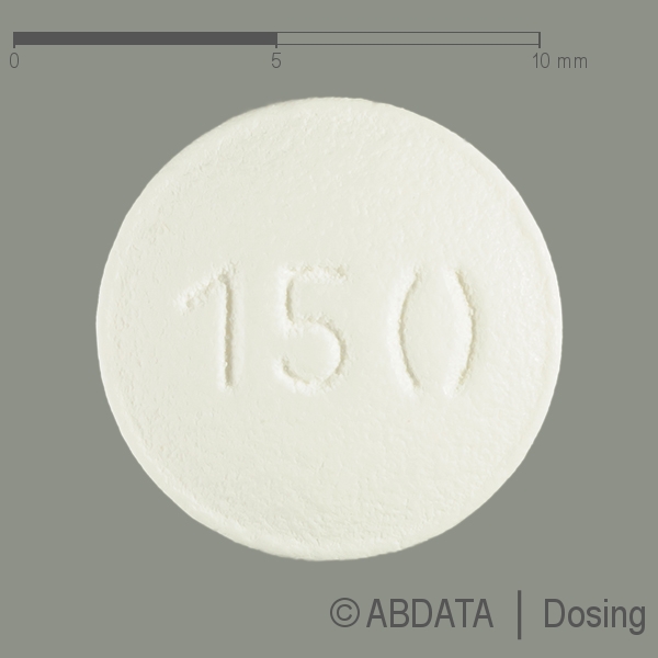 Produktabbildungen für RYTMONORM 150 mg Filmtabletten in der Vorder-, Hinter- und Seitenansicht.