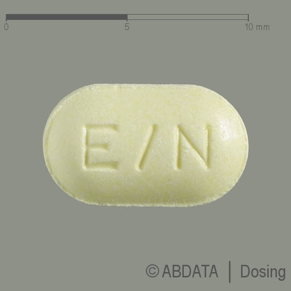 Produktabbildungen für ENEAS 10/20 mg Tabletten in der Vorder-, Hinter- und Seitenansicht.