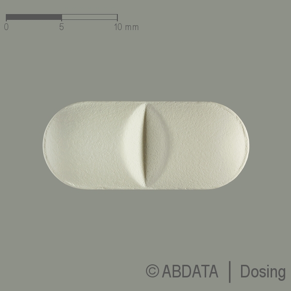 Produktabbildungen für METFORMIN Aristo N 850 mg Filmtabletten in der Vorder-, Hinter- und Seitenansicht.