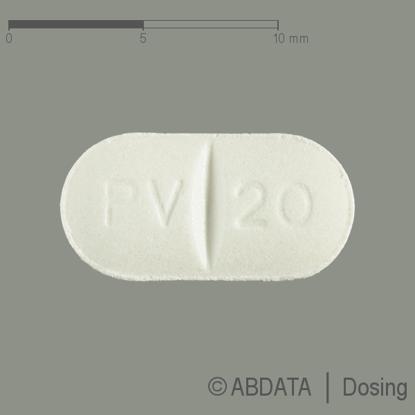 Produktabbildungen für PRAVASTATIN Heumann 20 mg Tabl.Heunet in der Vorder-, Hinter- und Seitenansicht.