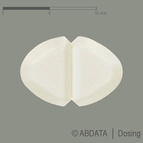 Produktabbildungen für AMLODIPIN HEXAL 10 mg Tabletten in der Vorder-, Hinter- und Seitenansicht.