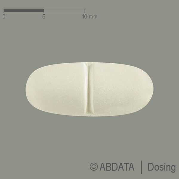 Produktabbildungen für TELMISARTAN Heumann 80 mg Tabletten in der Vorder-, Hinter- und Seitenansicht.