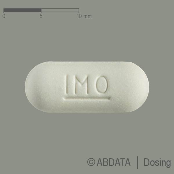 Produktabbildungen für IMODIUM akut Duo 2 mg/125 mg Tabletten in der Vorder-, Hinter- und Seitenansicht.