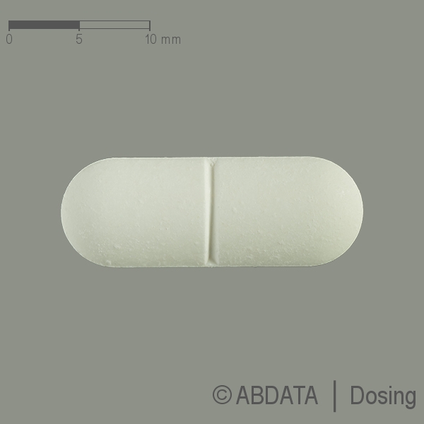 Produktabbildungen für PENICILLIN V AL 1,5 M Tabletten in der Vorder-, Hinter- und Seitenansicht.