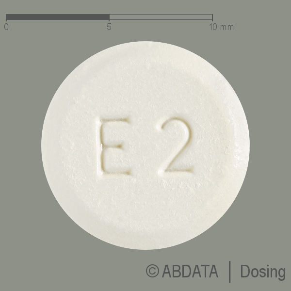 Produktabbildungen für ANTILIA 5 mg/10 mg Tabletten in der Vorder-, Hinter- und Seitenansicht.