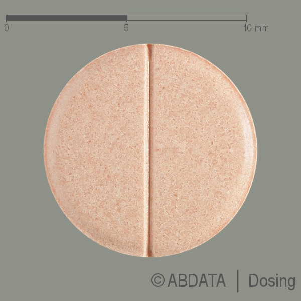 Produktabbildungen für BENALAPRIL 20 mg Tabletten in der Vorder-, Hinter- und Seitenansicht.