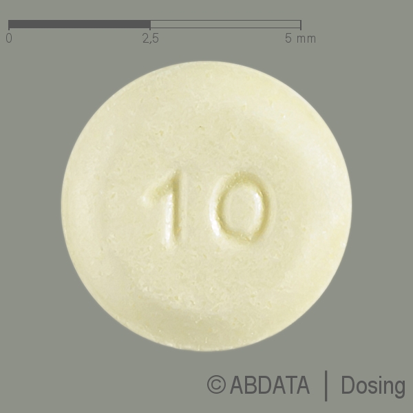 Produktabbildungen für MERCAPTOPURIN Medice 10 mg Tabletten in der Vorder-, Hinter- und Seitenansicht.