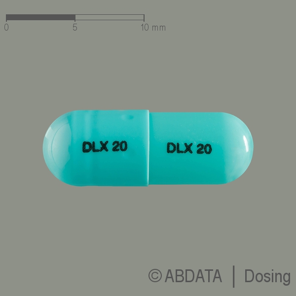Produktabbildungen für DULOXETIN-ratiopharm Uro 20 mg magensaftr.Hartk. in der Vorder-, Hinter- und Seitenansicht.