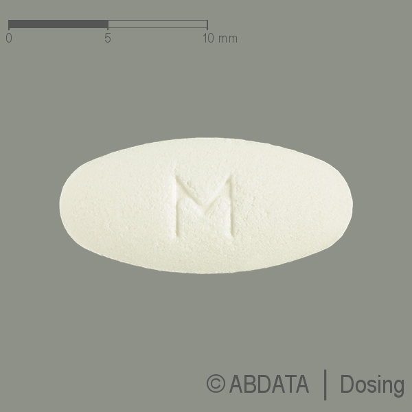 Produktabbildungen für PRAMIPEXOL Mylan 1,57 mg Retardtabletten in der Vorder-, Hinter- und Seitenansicht.