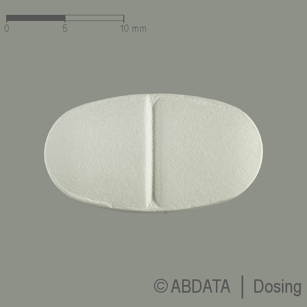 Produktabbildungen für LEVETIRACETAM STADA 1000 mg Filmtabletten in der Vorder-, Hinter- und Seitenansicht.