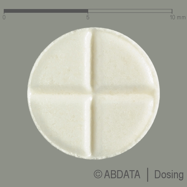 Produktabbildungen für L-THYROXIN-Na-CT 100 μg Tabletten in der Vorder-, Hinter- und Seitenansicht.