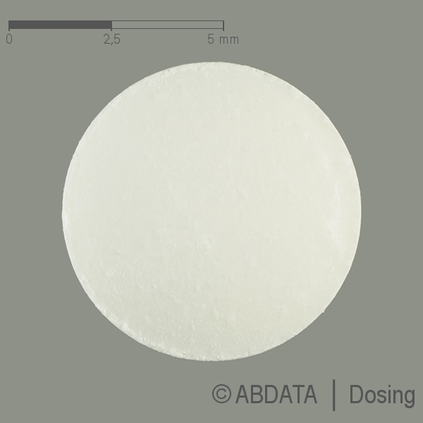 Produktabbildungen für BIOTIN-RATIOPHARM 5 mg Tabletten in der Vorder-, Hinter- und Seitenansicht.