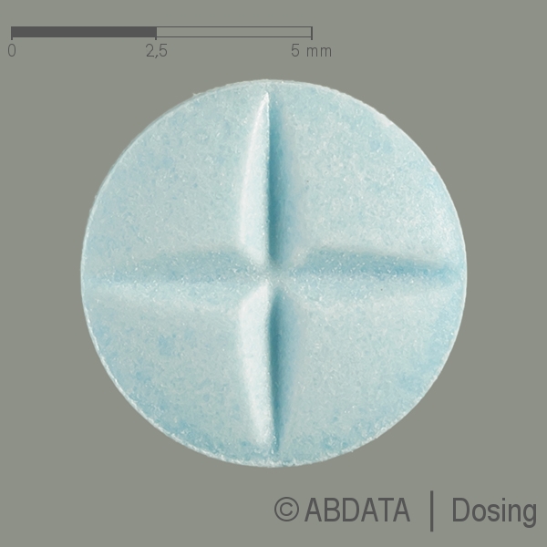 Produktabbildungen für HALDOL Janssen 5 mg Tabletten in der Vorder-, Hinter- und Seitenansicht.