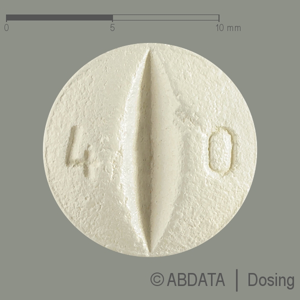 Produktabbildungen für SIMVA ARISTO 40 mg Filmtabletten in der Vorder-, Hinter- und Seitenansicht.