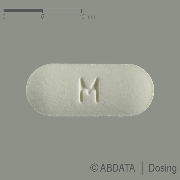 Produktabbildungen für MODAFINIL-neuraxpharm 200 mg Tabletten in der Vorder-, Hinter- und Seitenansicht.
