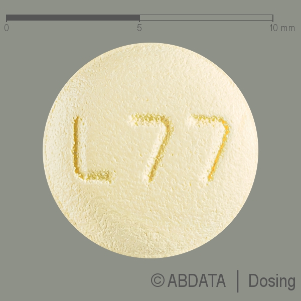 Produktabbildungen für OLMESARTAN/Amlodipin Heumann 40 mg/5 mg Filmtabl. in der Vorder-, Hinter- und Seitenansicht.