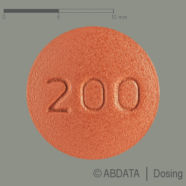 Produktabbildungen für SORAFENIB STADA 200 mg Filmtabletten in der Vorder-, Hinter- und Seitenansicht.