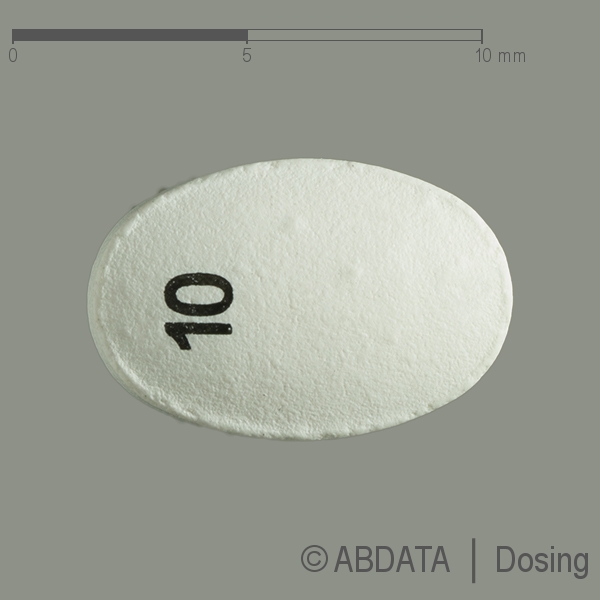 Produktabbildungen für ESCITALEX 10 mg Filmtabletten in der Vorder-, Hinter- und Seitenansicht.