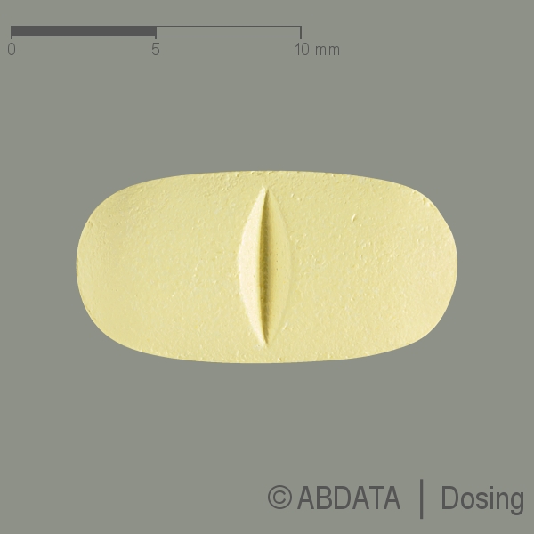 Produktabbildungen für RISPERIDON-1A Pharma 3 mg Filmtabletten in der Vorder-, Hinter- und Seitenansicht.
