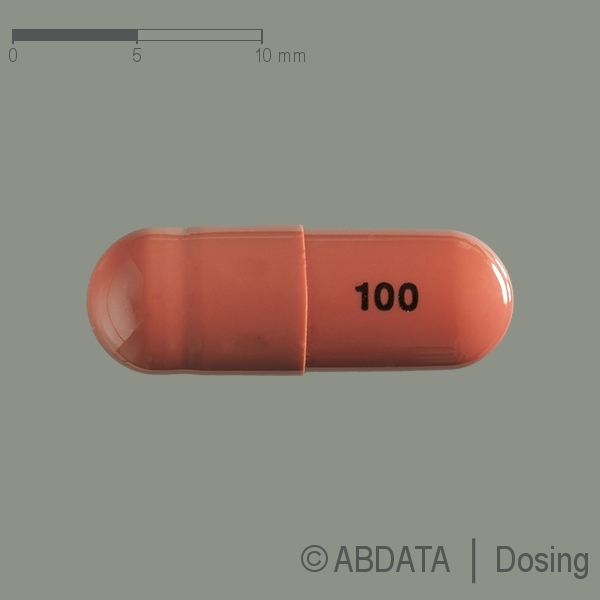 Produktabbildungen für PREGABALIN-ratiopharm 100 mg Hartkapseln in der Vorder-, Hinter- und Seitenansicht.
