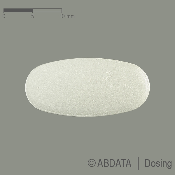 Produktabbildungen für LEVETIRACETAM Aurobindo 1000 mg Filmtabletten in der Vorder-, Hinter- und Seitenansicht.